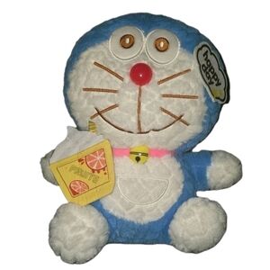 DORAEMON 10"             Blue and White Stuffed Animal